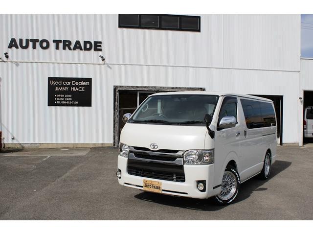 レジアスエースバン スーパーGL ダークプライム ローダウンカスタム スマートキー&プッシュスタート LEDヘッドライト シュタイナー(48枚目)