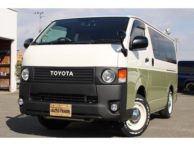ハイエースバン 　４ＷＤ　丸目フェイス　オリジナルリメイクキット　ＲＥＴＲＩＰ　７０　シダーグリーンツートン（3枚目）