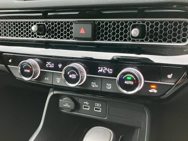 シビック ＥＸ　ホンダセンシング　パドルシフト　１０．２インチデジタルグラフィックメーター　レザーＸスウェードコンビシート　	ＢＯＳＥプレミアムサウンドシステム　ワイヤレス充電器　ナビ　ＴＶ　ＢＴ　前後ドラレコ（49枚目）