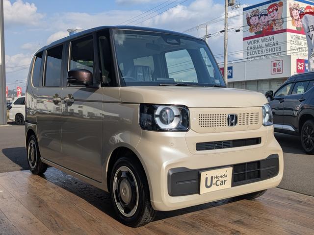 Ｎ－ＢＯＸ ファッションスタイル　新車未登録車　ホンダセンシング　両側パワースライドドア　シートバックテーブル　ファッションスタイル　１４ＡＷ　ＬＥＤヘッドライト　アダプティブクルーズコントロール　クリアランスソナー　シートヒーター（4枚目）