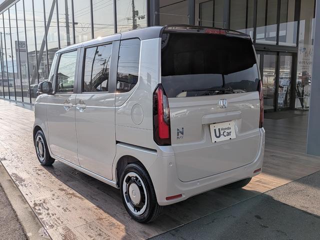 Ｎ－ＢＯＸ ファッションスタイル　新車未登録車　ホンダセンシング　両側パワースライドドア　シートバックテーブル　ファッションスタイル　１４ＡＷ　ＬＥＤヘッドライト　アダプティブクルーズコントロール　クリアランスソナー　シートヒーター（7枚目）