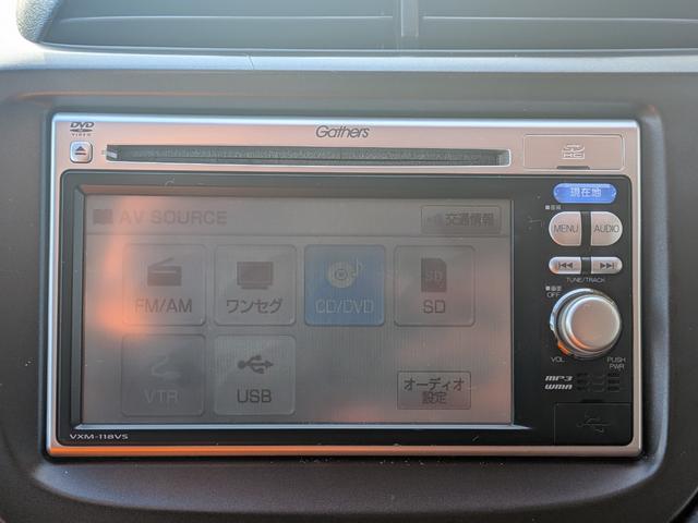 フィット RS ワンオーナー パドルシフト ギャザーズナビ TV CD/DVD オートエアコン キーレスエントリー ETC 純正16インチアルミホイール(30枚目)
