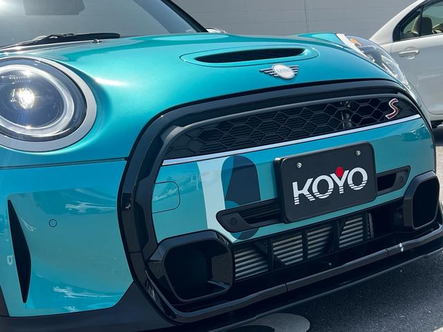 ＭＩＮＩ クーパーＳ　コンバーチブル　シーサイド・エディション　３０周年記念特別仕様車　１８０台限定　純正ナビ＆アクティブクルーズコントロール付車　カリビアンアクア　本革シート　ｈａｒｍａｎ／ｋａｒｄｏｎ　ビルシュタイン（52枚目）