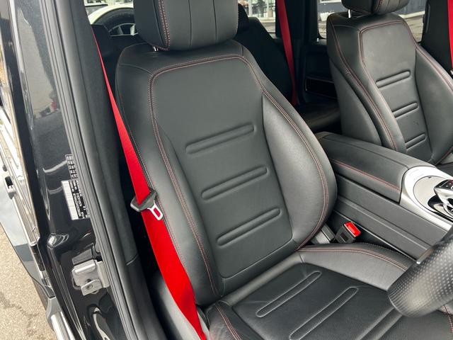 Gクラス G350d AMGライン アダプティブダンピングシステム ラグジュアリーパッケージ サンルーフ Burmesterサウンド 黒革シート レッドシートベルト カープレイ 360°カメラ 前後ドラレコ 1オーナー(9枚目)
