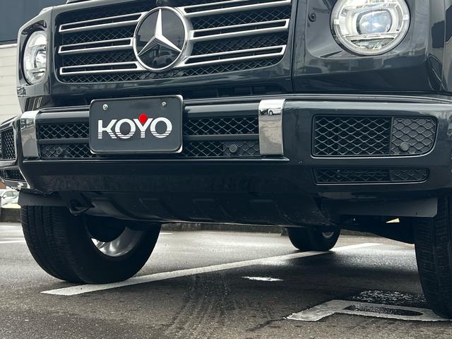 Gクラス G350d AMGライン アダプティブダンピングシステム ラグジュアリーパッケージ サンルーフ Burmesterサウンド 黒革シート レッドシートベルト カープレイ 360°カメラ 前後ドラレコ 1オーナー(61枚目)
