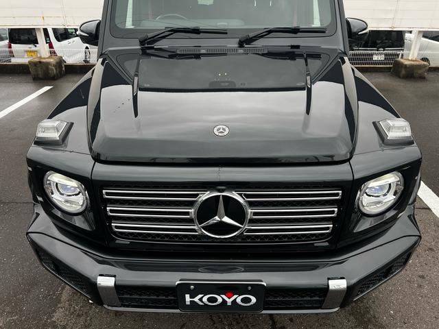 Gクラス G350d AMGライン アダプティブダンピングシステム ラグジュアリーパッケージ サンルーフ Burmesterサウンド 黒革シート レッドシートベルト カープレイ 360°カメラ 前後ドラレコ 1オーナー(62枚目)