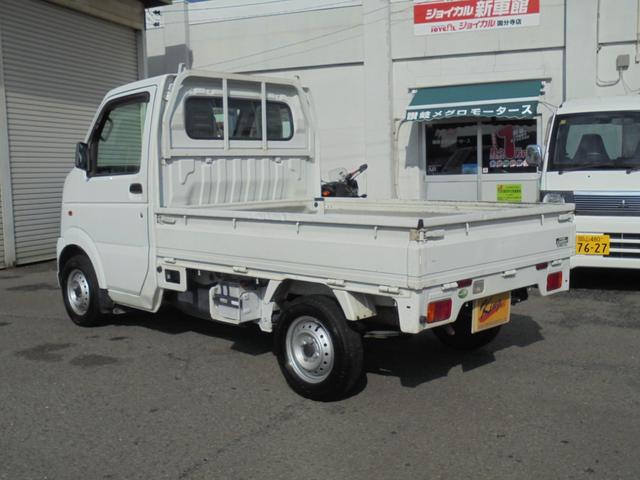 キャリイトラック KCエアコン・パワステ エアコン パワステ オートマ パートタイム4WD 3方開き ETC付 エンジン交換済25,000Km物 プラグ DLI新品 荷台マット(6枚目)