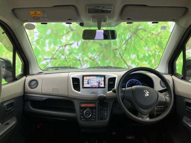 ワゴンR FX 新品タイヤ/保証書/社外 SDナビ/ヘッドランプ HID/Bluetooth接続/ETC/EBD付ABS/横滑り防止装置/アイドリングストップ/フルセグTV/DVD/エアバッグ 運転席 DVD再生(4枚目)