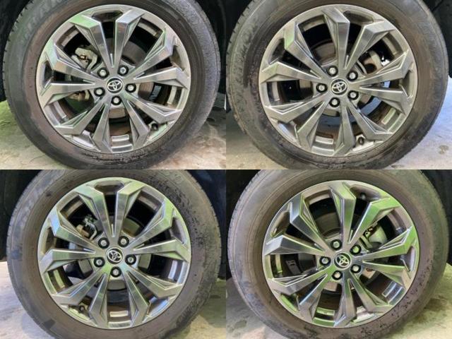 RAV4 4WDハイブリッドG 純正エアロ/保証書/ディスプレイオーディオ+ナビ/デジタルインナーミラー/トヨタセーフティセンス/シートエアコン/パノラミックビューモニター/車線逸脱防止支援システム/シート 合皮 全周囲カメラ(43枚目)
