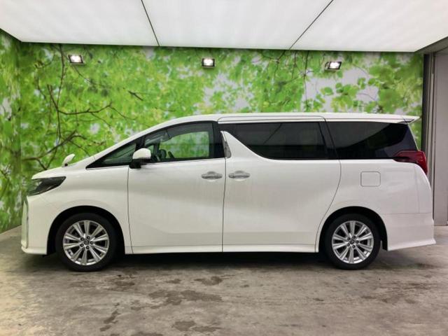 アルファード S 新品タイヤ/ツインムーンルーフ/保証書/社外 11インチ ナビ/フリップダウンモニター/両側電動スライドドア/ヘッドランプ LED/Bluetooth接続/ETC/EBD付ABS/横滑り防止装置(2枚目)