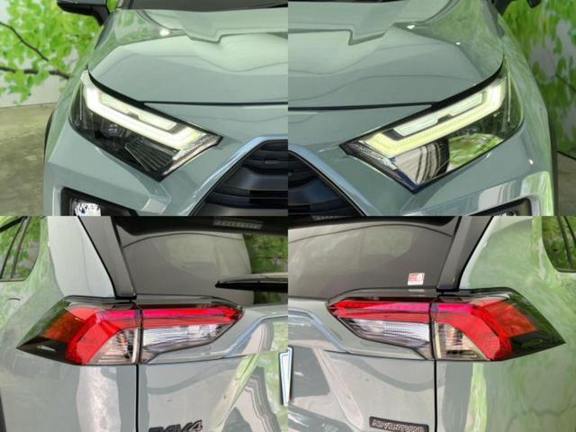 RAV4 4WDハイブリッドアドベンチャー パノラマルーフ/保証書/ディスプレイオーディオ+ナビ10.5インチ/衝突安全装置/エアーシート 前席/車線逸脱防止支援システム/シート 合皮/ヘッドランプ LED/Bluetooth接続 サンルーフ(44枚目)