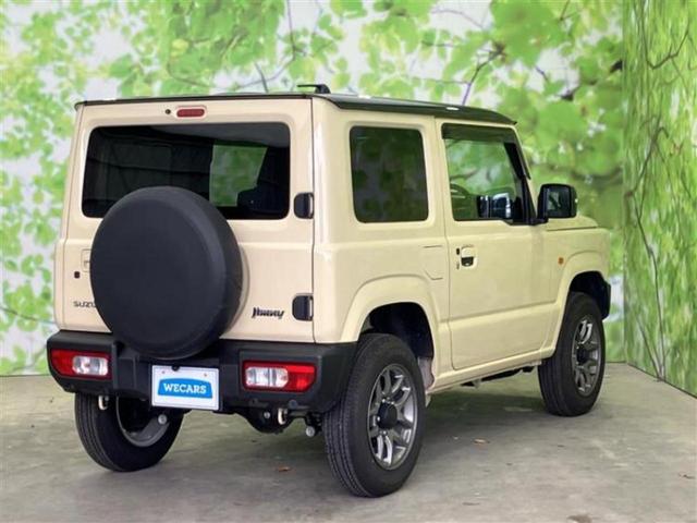 ジムニー ４ＷＤ　ＸＣ　保証書／社外　９インチ　ＳＤナビ／衝突安全装置／シートヒーター／車線逸脱防止支援システム／ヘッドランプ　ＬＥＤ／Ｂｌｕｅｔｏｏｔｈ接続／ＥＴＣ／ＡＢＳ／横滑り防止装置／アイドリングストップ　４ＷＤ（3枚目）