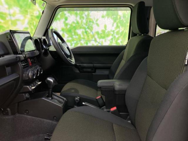 ジムニー ４ＷＤ　ＸＣ　保証書／社外　９インチ　ＳＤナビ／衝突安全装置／シートヒーター／車線逸脱防止支援システム／ヘッドランプ　ＬＥＤ／Ｂｌｕｅｔｏｏｔｈ接続／ＥＴＣ／ＡＢＳ／横滑り防止装置／アイドリングストップ　４ＷＤ（6枚目）