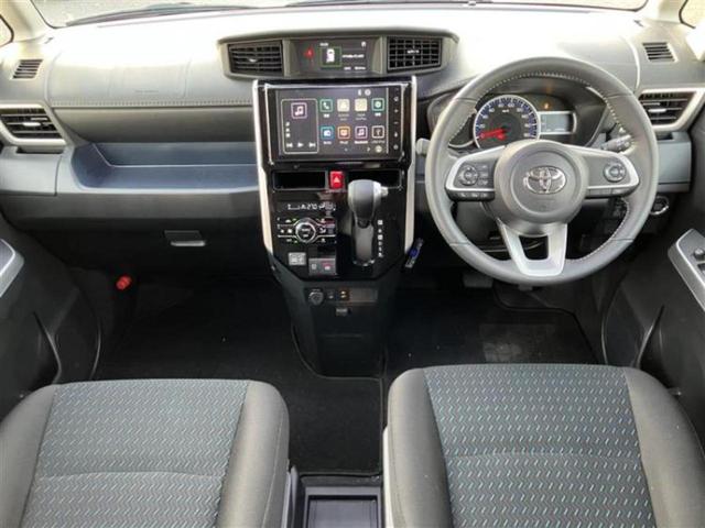 ルーミー カスタムＧ　エアロ／保証書／ディスプレイオーディオ９インチ／両側電動スライドドア／ヘッドランプ　ＬＥＤ／ＥＴＣ／ＥＢＤ付ＡＢＳ／横滑り防止装置／アイドリングストップ／フルセグＴＶ／エアバッグ　運転席　フルエアロ（4枚目）