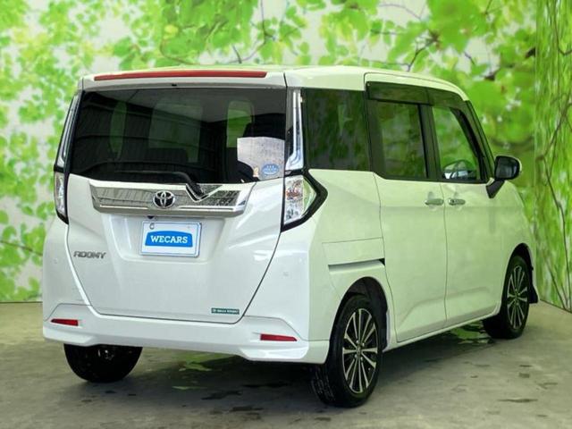 ルーミー カスタムＧ－Ｔ　保証書／ディスプレイオーディオ／衝突安全装置／両側電動スライドドア／パノラミックビューモニター／車線逸脱防止支援システム／ヘッドランプ　ＬＥＤ／Ｂｌｕｅｔｏｏｔｈ接続／ＨＤＭＩ接続／ＥＴＣ　禁煙車（3枚目）