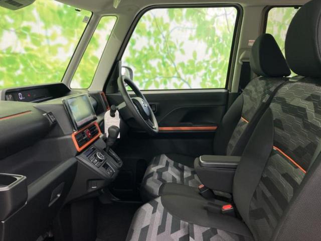 タント ファンクロス　保証書／ディスプレイオーディオ９インチ／スマートアシスト（トヨタ・ダイハツ）／両側電動スライドドア／シートヒーター／車線逸脱防止支援システム／登録済未使用車／ヘッドランプ　ＬＥＤ　衝突被害軽減システム（6枚目）