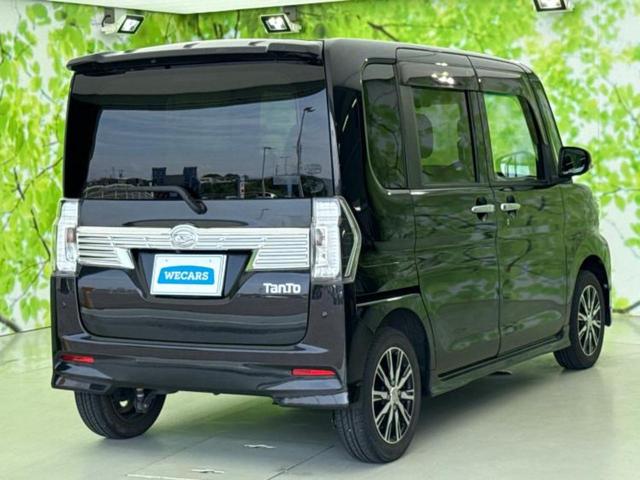 タント カスタムＸトップエディションリミテッドＳＡ３　新品タイヤ／保証書／純正　８インチ　ＳＤナビ／衝突安全装置／両側電動スライドドア／シートヒーター／パノラマモニター／車線逸脱防止支援システム／シート　ハーフレザー　衝突被害軽減システム　全周囲カメラ（3枚目）