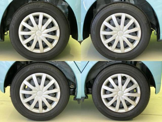 ミライース Ｌ　ＳＡ３　新品タイヤ／保証書／衝突安全装置／車線逸脱防止支援システム／ＥＢＤ付ＡＢＳ／横滑り防止装置／アイドリングストップ／エアバッグ　運転席／エアバッグ　助手席／パワーウインドウ／キーレスエントリー（52枚目）