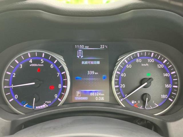 スカイライン ３５０ＧＴハイブリッドタイプＰ　新品タイヤ／純正　ナビ／衝突安全装置／シートヒーター　前席／アラウンドビューモニター／車線逸脱防止支援システム／シート　フルレザー／ドライブレコーダー　社外／ヘッドランプ　ＬＥＤ／ＵＳＢジャック（13枚目）