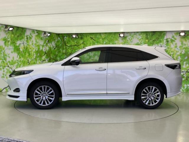 ハリアー プレミアム 純正エアロ/純正 9インチ SDナビ/車線逸脱防止支援システム/シート ハーフレザー/電動バックドア/ヘッドランプ LED/Bluetooth接続/ETC/クルーズコントロール/フルセグTV(2枚目)