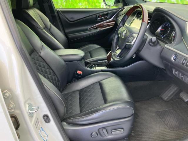 ハリアー プレミアム 純正エアロ/純正 9インチ SDナビ/車線逸脱防止支援システム/シート ハーフレザー/電動バックドア/ヘッドランプ LED/Bluetooth接続/ETC/クルーズコントロール/フルセグTV(4枚目)