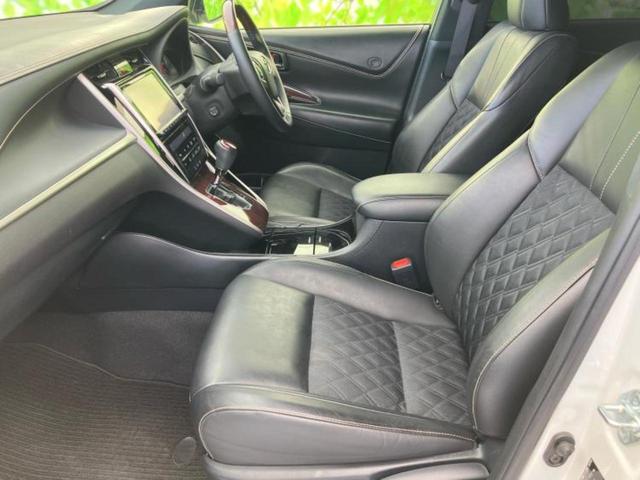 ハリアー プレミアム 純正エアロ/純正 9インチ SDナビ/車線逸脱防止支援システム/シート ハーフレザー/電動バックドア/ヘッドランプ LED/Bluetooth接続/ETC/クルーズコントロール/フルセグTV(6枚目)