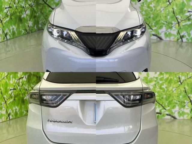 ハリアー プレミアム 純正エアロ/純正 9インチ SDナビ/車線逸脱防止支援システム/シート ハーフレザー/電動バックドア/ヘッドランプ LED/Bluetooth接続/ETC/クルーズコントロール/フルセグTV(62枚目)