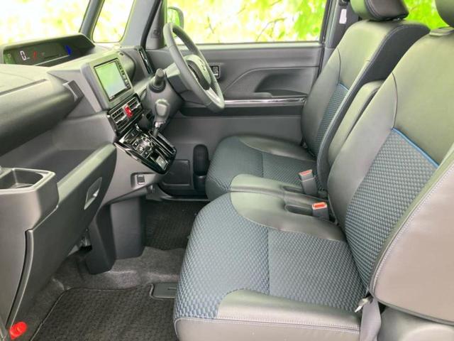 タント カスタムRS 新品タイヤ/保証書/社外 メモリーナビ/スマートアシスト(トヨタ・ダイハツ)/両側電動スライドドア/シートヒーター 前席/パノラマモニター/車線逸脱防止支援システム/シート ハーフレザー ターボ(6枚目)