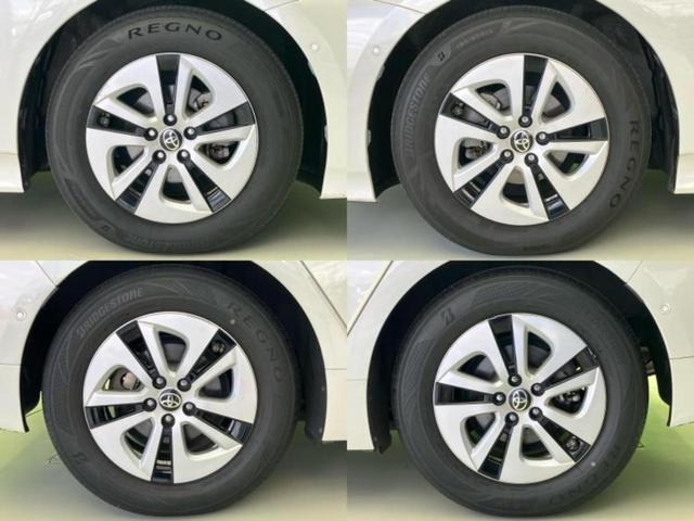 プリウス Ａ　新品タイヤ／純正　９インチ　ＳＤナビ／衝突安全装置／車線逸脱防止支援システム／ドライブレコーダー　社外／ヘッドランプ　ＬＥＤ／Ｂｌｕｅｔｏｏｔｈ接続／ＥＴＣ／ＥＢＤ付ＡＢＳ／横滑り防止装置　ＤＶＤ再生（61枚目）