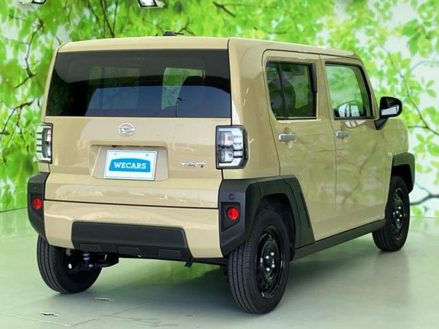 タフト X 保証書/スマートアシスト(トヨタ・ダイハツ)/車線逸脱防止支援システム/EBD付ABS/アイドリングストップ/禁煙車/エアバッグ サイド/エンジンスタートボタン/キーフリーシステム/オートエアコン(3枚目)