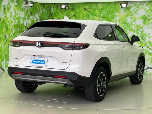 ヴェゼル eHEV X 新品タイヤ/純正 9インチ メモリーナビ/ホンダセンシング/車線逸脱防止支援システム/ドライブレコーダー 前後/ヘッドランプ LED/USBジャック/Bluetooth接続/ETC2.0 バックカメラ(3枚目)