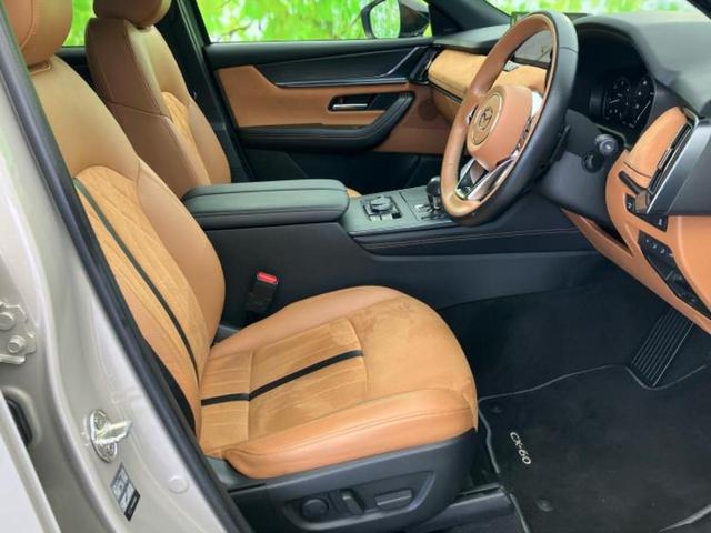 ＣＸ－６０ ４ＷＤ　ＸＤハイブリッドプレミアムスポーツ　サンルーフ／ＢＯＳＥ／純正　１１．６インチ　ＳＤナビ／衝突安全装置／シートエアコン／全方位モニター／車線逸脱防止支援システム／シート　ハーフレザー／電動バックドア／Ｂｌｕｅｔｏｏｔｈ接続／ＥＴＣ（4枚目）