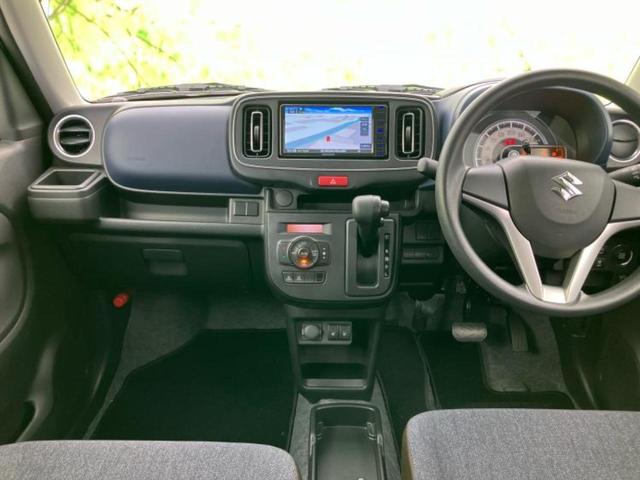 アルト ハイブリッドＸ　社外　ＳＤナビ／衝突安全装置／シートヒーター　前席／車線逸脱防止支援システム／ドライブレコーダー　前後／ヘッドランプ　ＬＥＤ／Ｂｌｕｅｔｏｏｔｈ接続／ＥＢＤ付ＡＢＳ／アイドリングストップ　ドラレコ（4枚目）