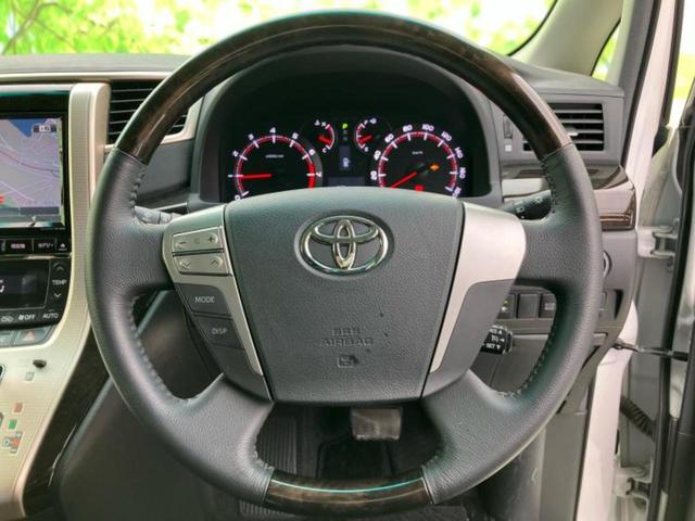 ヴェルファイア 2.4Zゴールデンアイズ 保証書/社外 9インチ SDナビ/両側電動スライドドア/シート ハーフレザー/電動バックドア/ヘッドランプ LED/Bluetooth接続/ETC/クルーズコントロール/バックモニター バックカメラ(14枚目)