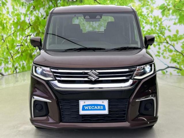 ソリオ ハイブリッドＭＸ　新品タイヤ／純正　９インチ　ＳＤナビ／衝突安全装置／電動スライドドア／エアーシート　前席／全方位モニター用カメラ／車線逸脱防止支援システム／ヘッドランプ　ＬＥＤ／Ｂｌｕｅｔｏｏｔｈ接続／ＥＴＣ（44枚目）