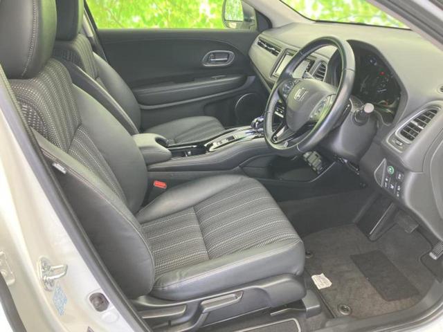 ヴェゼル ハイブリッドＺ・ホンダセンシング　新品タイヤ／純正　ＳＤナビ／衝突安全装置／シートヒーター　前席／車線逸脱防止支援システム／シート　ハーフレザー／ドライブレコーダー　純正／ヘッドランプ　ＬＥＤ／Ｂｌｕｅｔｏｏｔｈ接続／ＥＴＣ　ドラレコ（4枚目）