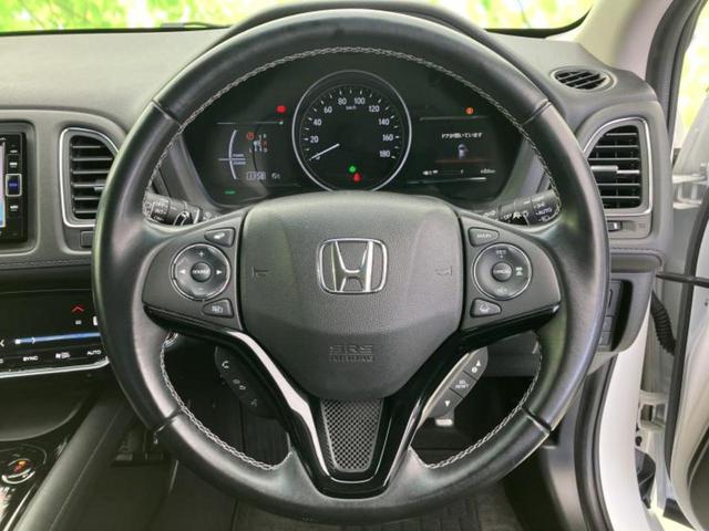 ヴェゼル ハイブリッドＺ・ホンダセンシング　新品タイヤ／純正　ＳＤナビ／衝突安全装置／シートヒーター　前席／車線逸脱防止支援システム／シート　ハーフレザー／ドライブレコーダー　純正／ヘッドランプ　ＬＥＤ／Ｂｌｕｅｔｏｏｔｈ接続／ＥＴＣ　ドラレコ（15枚目）