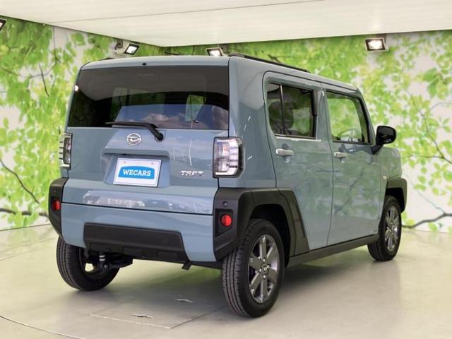 タフト Ｇターボ　ガラスルーフ／純正　ＳＤナビ／スマートアシスト（トヨタ・ダイハツ）／シートヒーター　前席／ヘッドランプ　ＬＥＤ／ＵＳＢジャック／Ｂｌｕｅｔｏｏｔｈ接続／ＥＴＣ／ＥＢＤ付ＡＢＳ／横滑り防止装置（3枚目）