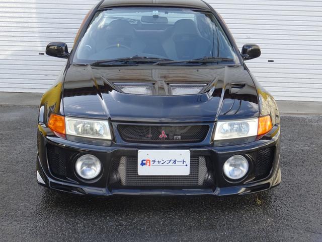 GSRエボリューションV 希少ブラック!柿本検対マフラー・ENKI17インチアルミ・TEIN車高調・電動格納・前後キャリパー再塗装・momoステアリング・LEDヘッドライト!(2枚目)