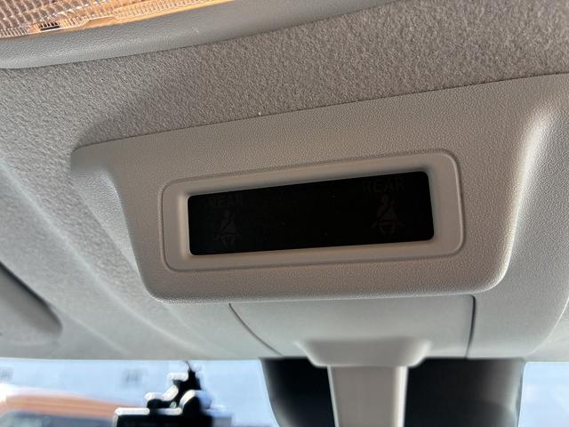 後席のシートベルト装着状況を確認できます！