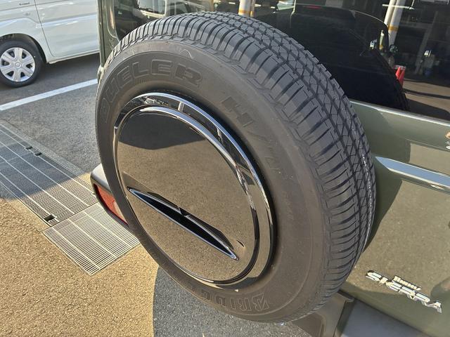 スペアタイヤ！