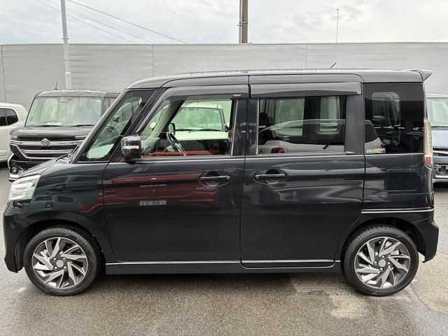 スペーシアカスタム カスタム TS MK32型 CDラジオ装着済み♪ 衝突軽減ブレーキ搭載 後席両側電動スライドドア(4枚目)