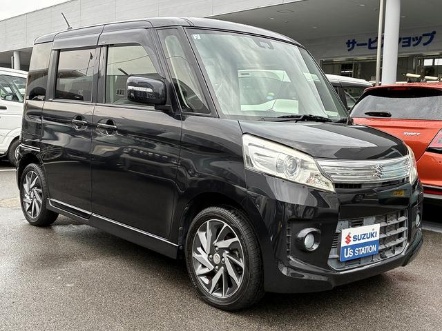 スペーシアカスタム カスタム TS MK32型 CDラジオ装着済み♪ 衝突軽減ブレーキ搭載 後席両側電動スライドドア(9枚目)