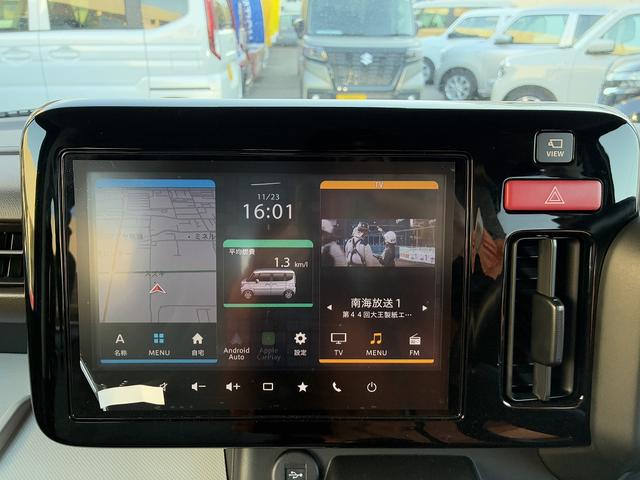 スペーシア ＨＹＢＲＩＤ　Ｇ　全方位モニタ付きナビ搭載♪　衝突軽減ブレーキ　後席両側スライドドア（17枚目）