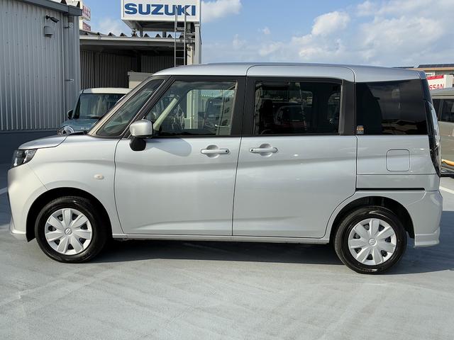 ソリオ Ｇ　２型　お手入れ楽々♪スターシルバーメタリック！　衝突軽減ブレーキ搭載　後席両側スライドドア（片側電動）　オーディオレス（4枚目）