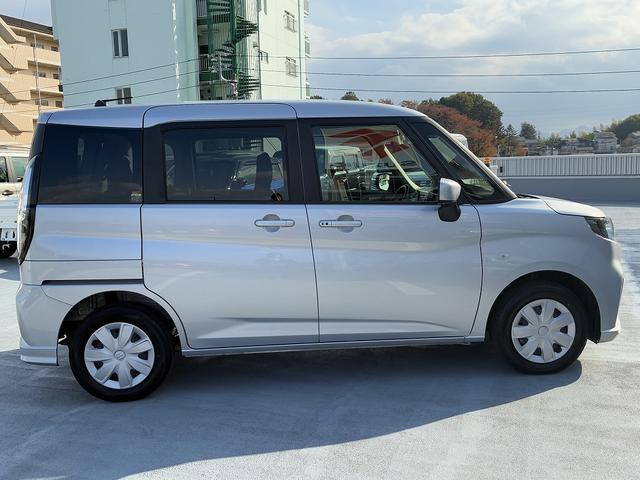 ソリオ Ｇ　２型　お手入れ楽々♪スターシルバーメタリック！　衝突軽減ブレーキ搭載　後席両側スライドドア（片側電動）　オーディオレス（8枚目）