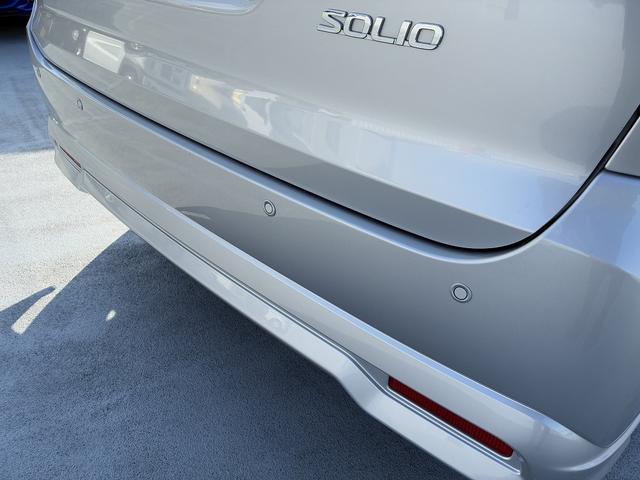 ソリオ Ｇ　２型　お手入れ楽々♪スターシルバーメタリック！　衝突軽減ブレーキ搭載　後席両側スライドドア（片側電動）　オーディオレス（14枚目）