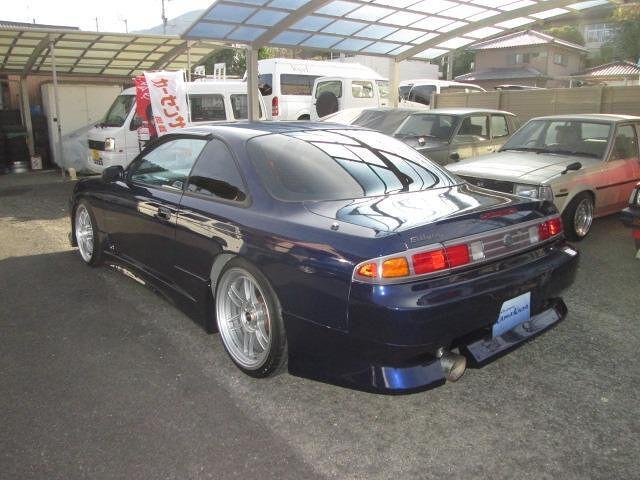 シルビア Q’s SE ダイヤセレクションII 5速 車高調 マフラー エンケイ18アルミ  HID キーレス(4枚目)