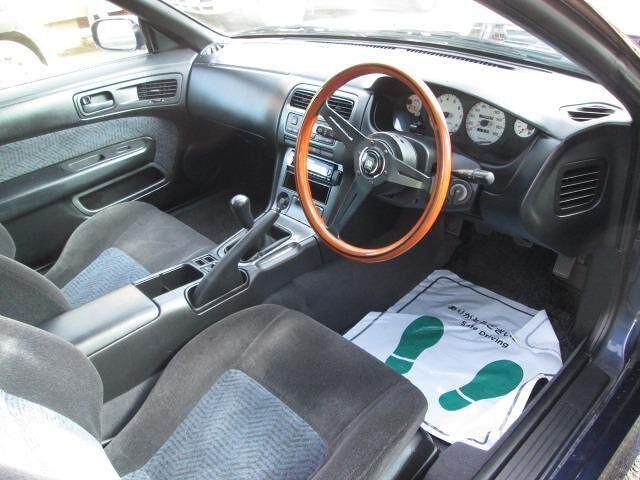 シルビア Q’s SE ダイヤセレクションII 5速 車高調 マフラー エンケイ18アルミ  HID キーレス(5枚目)