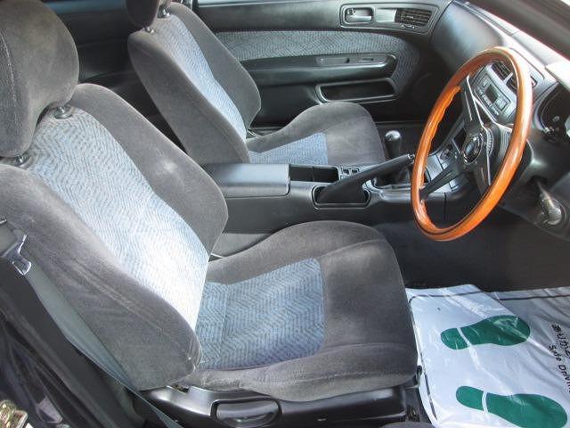 シルビア Q’s SE ダイヤセレクションII 5速 車高調 マフラー エンケイ18アルミ  HID キーレス(6枚目)